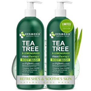 KESMEDIK Tea Tree Lemongrass Body W...