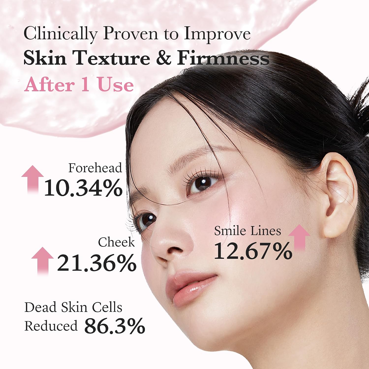medicube Jelly Mist Serum with Pink PDRN Collagen, 3.38 fl.oz | Dual-Texture Glow Spray with Niacinamide, Glutathione, Hyaluronic Acid, Ceramide - Hydration, Radiance, Plump-Looking Skin - Image 5