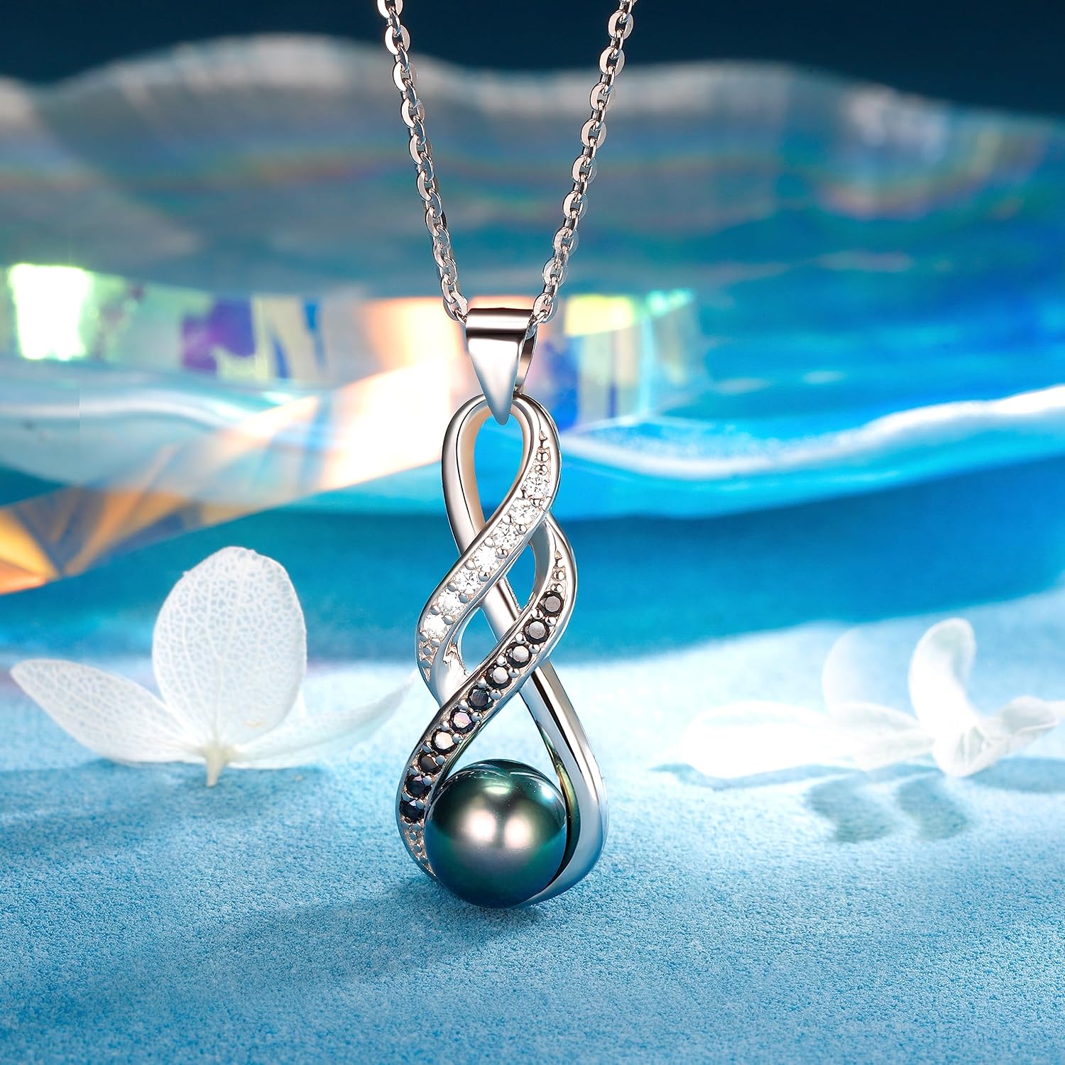NONNYL Birthday Gifts for Women Wife Pearl Necklace-Valentinees Gift for Her Grandma Mom on Christmas Day Mothers Day Wedding Gifts Anniversary - Image 3