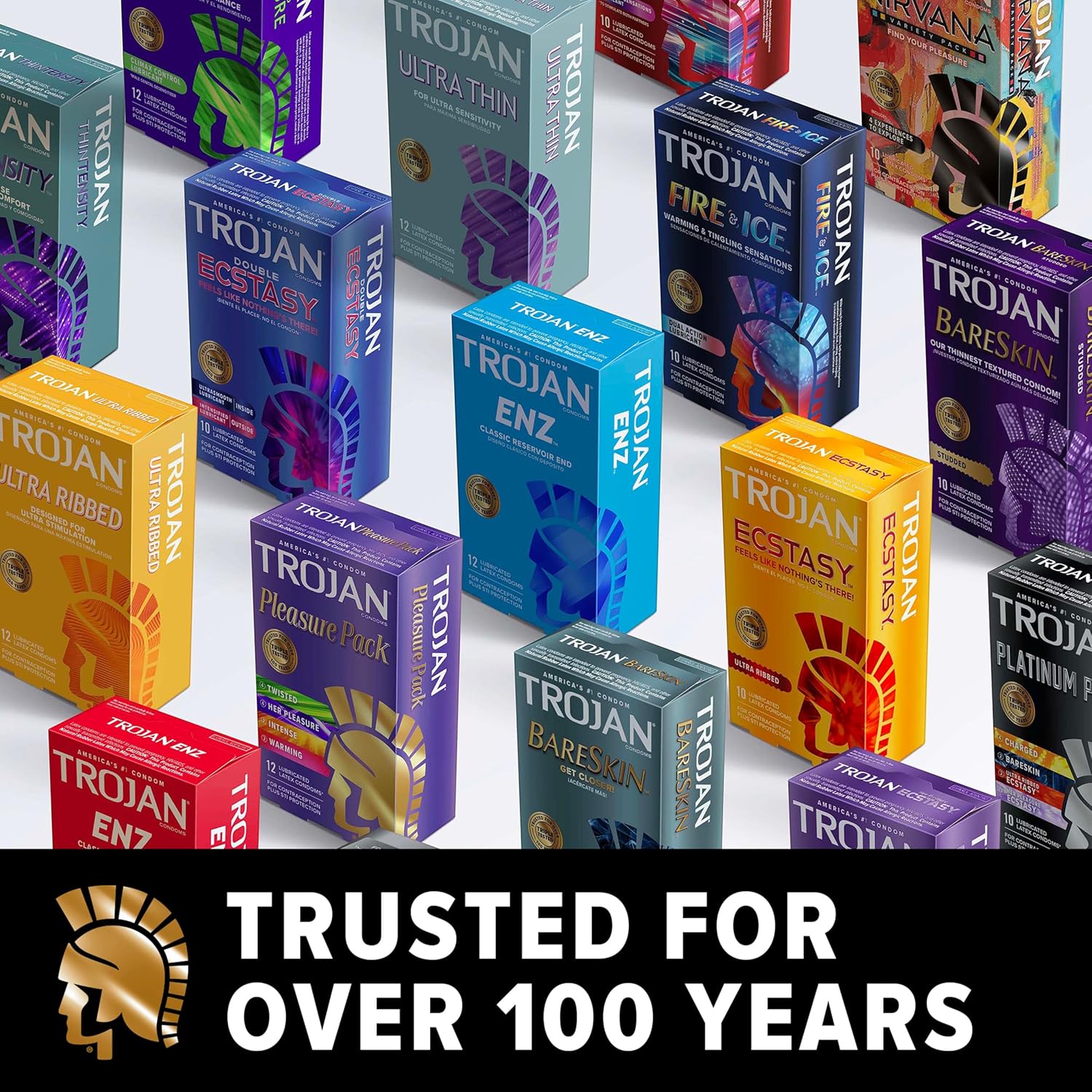 TROJAN Lubricated Magnum Condoms XL Large Size, 12 Count | Extra Large Condoms, Helps Reduce Risk of Pregnancy and STIs - Image 6