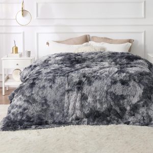Bedsure Faux Fur Fluffy Sherpa Flee...