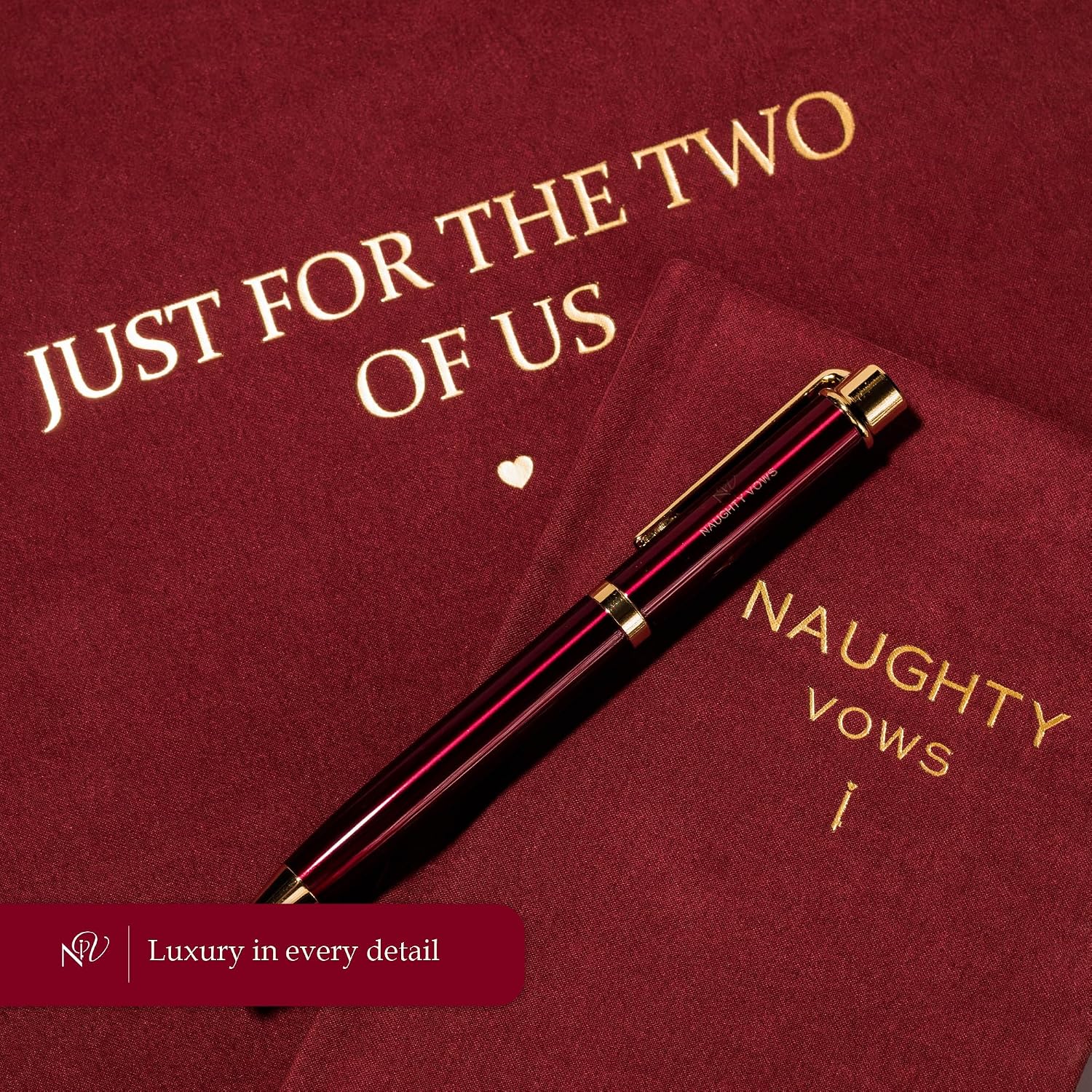 Luxury Gift Set for Couples – Guided Relationship Journal with Velvet Keepsake Box, Premium Gold Pen, Date Night, Anniversary & Valentine’s Gift - Image 3