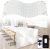 12 Pack LED Backlight Sheet, 24V 36W 6000K White Flexible Led Panel with Alexa & APP Remote Control Dimmable Transparent Film Screen 19.7X9.7 Inch for Translucent Stone/Marble/Onyx/Quartz Countertop