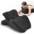 Ergonomic Memory Foam Wedge Pillow, 27° Bed Wedge Support, Black | Reading Reclining Sit Up Support, Upper Body Leg Elevation Comfort, Neck Back Waist Support, Removable Cover, Anti-Slip Base