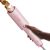 TYMO Automatic Rotating Curling Iron – TYMO CURLPRO Beach Waves Curling Wand, Portable Hair Curler, 500 Million Ionic, Dual Voltage & Lightweight for Travel, Ceramic Coating, 1 1/4 Inch, Pink