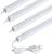 AQIQUUT Led Shop Light, Led Garage Light,2FT 25W 6500K Daylight 3200LM Linkable Clear Cover Integrated V-Shape for Shop Under Cabinet Office General Lighting,Cool White(4-Pack)