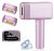 MLAY IPL Laser Hair Removal, Hair Removal Device with Ice Cooling Painless Hair Removal for Women & Men, Permanent Hair Removal at Home for Arms Armpits Face Legs Bikini Line, 5 Energy Levels, 2 Heads | T14 Hair Removal 1,500,000 Flashes Permanent Hair Removal at Home for Arms Armpits Face Legs Bikini Line, with HR BK FC Heads