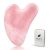 Rose Quartz Gua Sha Facial Tool, 100% Genuine Guasha Stone | Face Massage Tool, Naturally Cooling, Heart-Shaped, Jawline Sculptor, Face, Neck & Body, Ideal Daily Skincare Gift