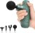 N1 Super Mini Massage Gun, Ultra-Compact Deep Tissue Massage Gun, Portable Travel Handheld Massager, Men & Women Muscle Recovery, Percussion Massager Quiet for Home, Gym, Office, Green