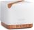 ASAKUKI Essential Oil Diffuser for Home Large 700 ml Humidifier | Automatic Shut-Off, Scent Aromatherapy Diffuser with 7 LED Lights for Living Room, Kitchen, Bedroom, Hotel – Yellow