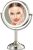 Professional 8.5″ Large Lighted Makeup Mirror with Brighter Lights, 1X/10X True HD Magnifying Mirror with 3 Color Dimmable Lights, 90 Shadowless LEDs, 360°Swivel Seamless Vanity Mirror, Pearl Nickel