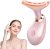 7 Color Face and Neck Massager, Portable Facial Massager Tool, Facial Skin Care Tools at Home, Rose Gold