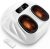 RENPHO Shiatsu Foot Massager with Heat for Plantar Fasciitis FSA Eligible | Massages Toes, Instep, Arch & Ankles, Cordless Remote, 3 Kneading Levels, Size 14, FSA Eligible HSA, Gifts for Women & Men
