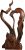 Wooden Kissing Couple Ornament, Abstract Couple Portrait Sculpture Romantic Love Statue Decor Gift for Women Anniversary Valentine Wedding – 10 Inch | 10 Inch, Handmade, Beechwood, Abstract Love Sculpture for Women Couple