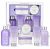 BODY & EARTH Bath and Body Gift Box for Women- 6 Pcs Lavender Bath Kit for Women Spa Set, Birthday, Christmas Gift Set Includes Bubble Bath, Shower Gel, Body Lotion