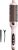 Wavytalk Thermal Brush Blowout Boost 1.5″ Heat Round Brush for Blowout Look | Negative Ion Technology, Tourmaline Ceramic, 5 Temperature Settings Dual Voltage, Less Damage, Sakura Pink