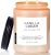 M&SENSE Large Vanilla Scented Candles for Home, 19.4oz Organic Soy Wax | 110-Hour Long Lasting, Natural Candles Non Toxic, Cozy Smelling for Stress Relief, Housewarming Gift for Family