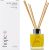 Doctor Aromas Premium Reed Diffuser Diffuser Glass Jar Set Elegant Scent for Home, Room or Bathroom and Fresh Air Scent Lasting Home Fragrance Over 90 Days (Pack of 1, Hope)