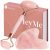 BAIMEI IcyMe Rose Quartz Roller & Gua Sha Facial Tool Set for Depuffing | Cooling Face Roller for Lymphatic Massage,Sculpting Tool for Face, Eyes & Neck, Skin Care Gifts for Women,Spa & Travel Use