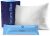 DreamyBlue Signature Adjustable Shredded Memory Foam Pillow Queen | CertiPUR-US Certified | Bamboo Rayon Cover | Side Back Stomach Sleepers | Washable | Neutral Spinal Alignment