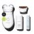 NUFACE Trinity+ Facial Massager + LED Red Light Therapy – Wrinkle Reducer, Skin Tightening & Lifting for Face & Neck, FDA-Cleared – Enhances Radiance, Reduces Fine Lines – Microcurrent Facial Device