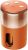Waterless Essential Oil Diffuser: 𝟗-𝐂𝐨𝐥𝐨𝐫 𝐋𝐄𝐃 Orange | Portable Scent Diffuser – No Water No Heat For Pure Aroma – 48H Battery 3 Mist Levels & 4 Timers for Car Office