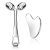 Yeamon Gua Sha Facial Tools and Face Roller Set, Facial Massage Tool for Women’s Skincare Routine,Cooling Stainless Steel Face Sculpting Eyes Roller Guasha for Daily Use or Self-Care Gift for Women