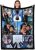 Ultragifta Custom Blanket with Picture Girlfriend Boyfriend Gifts Customized Fleece Photo Blanket Personalized Blankets for Couples Birthday Valentines Day Blankets Gifts for Husband Wife