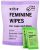 Pixie Feminine Wipes – Flushable, Biodegradable, & Ph Balanced – Individually Wrapped Packet Wipes for On The Go & Public Bathrooms – Wash & Cleaner For Your Menstrual Cups & Discs (1 Pack of 20)