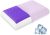 Cooling Gel Memory Foam Pillow for Hot/Side Sleepers, Neck Support, Purple | Ergonomic Pressure Relief, Fits Back & Stomach Sleepers, Reversible Removable Machine Washable Cover, Night Sweats Relief