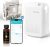 Waterless Essential Oil Diffuser, 2500 Sq.Ft Coverage, Bluetooth App Control, No-Noise Wall-Mounted Aroma Diffuser, 400ml, Perfect for Home, Hotel & Office, Valentines Day Gift, White