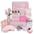15Pcs Rose Spa Kit Bath Sets for Women Gift Birthday Gift Set for Women | Relaxing Home Spa Gift Kit for Mom Wife Girlfriend, Lotions Set, Body Care, Rose Extract and Vitamin E, Handmade Soaps