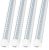 Led Shop Lights,Led Shop Lights 4FT 50W 6500K 7000LM Clear White,Shop Light 4FT 110V Linkable Integrated V-Shape for Shop Garage,Warehouse,Workbench and Workshop Commercial Bay Lighting(4-Pack)