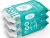 Nice ‘N Clean Adult Flushable Wipes (3 x 60 Count) | Personal Cleansing Wipes Made from Plant-Based Fibers | Infused with Aloe & Vitamin E
