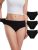 ECO PERIOD Seamless Period Panties Heavy Flow Period Underwear for Women | Leakproof Menstrual Underwear, Incontinence Briefs, Soft Postpartum Panties, No Show Period Panty, Overnight Protection