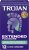 Trojan Extended Pleasure Lubricated Latex Condoms for Men, 12 Count | Climax-Control Lubricant with Benzocaine, Premium Latex, Help Reduce Risk of Pregnancy, Help Reduce Risk of STIs