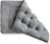 Wide Microwave Heating Pad with Washable Cover 9.5 x 16in Microwavable | Hot Pad for Neck Shoulder, Cramps, Back Cordless Warm Compress Weighted Moist Heat Pack for Relaxation, Unscented