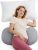 Momcozy Portable Pregnancy Pillow – Adjustable W Shaped Maternity Pillow | Wedge Pillow for Back, Belly and Hip Support for Pregnant Women, Space-saving Ideal for Traveling, Breathable Removable Cover