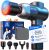 BOB AND BRAD C2 Pro Massage Gun with Heat and Cold Therapy, FSA Eligible & HSA Approved, PT-Developed Deep Tissue Back Massager for Athletes, Men & Women — Birthday & Holiday Gifts