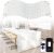 4 Pack LED Backlight Sheet, 24V 36W 6000K White Flexible Led Panel Lights with Alexa & APP Remote Control Dimmable Backlit Light 19.7X9.7 Inch for Translucent Stone/Marble/Onyx/Quartz Countertop