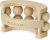 Gaiam Relax Massage Ball Roller, Handheld Wooden Tool | Wooden Massage Ball Roller | Total Body Tension, Relaxation & Stress Relief | Ergonomic Design | Home & Office Use