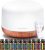 InnoGear 500ml Aromatherapy Diffuser for Home 10 Essential Oil Set, Yellow | Gift Set, Remote Control, Automatic Shut-Off, 4 Timers, Quiet, Run up to 18hrs, Cool Mist Humidifier, Large Room, Easy to Use