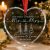 Mr Mrs Ornament – Christmas Wedding Gift for Newlywed Couple – Merry & Married Glass Ornament – Our 1st Christmas Mr Mrs Gifts for Bride, Groom, Husband, Wife