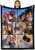 Ultragifta Custom Photo Blanket with Picture Girlfriend Boyfriend Personalized Fleece Throw Blanket for Couples, Adults (50”x60”), 7 Photos