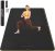Extra Large Yoga Mat – 72″x48″ or 78″x57″, 1/4″–1/2″ Thick Mat for Women & Men, TPE Non-Slip Pilates Mat for Home Gym, Yoga, Stretching, Meditation