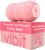 Vibit Vibrating Foot Massager for Plantar Fasciitis, Sciatica & Pain Relief | Portable Electric Deep Tissue Massage Roller, 3 Vibration Levels for Foot, Calf, Back and Neck; Pink