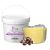 3CAYG Raw Organic Ivory Shea Butter 5LB Pail Clean Ready to Use Bulk Shea Butter Raw African Shea Butter Great for Body Butters Soap Making Haircare Skincare DIY Beauty Products (5LB)