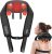 COMFIER Cordless Neck and Shoulder Massager with Heat, Wearable 4D Shiatsu Deep Tissue Kneading for Desk Workers and Drivers, Hands-Free Straps, FSA Eligible HSA Gift,Midnight Black