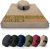 Meditation Cushion Mat Set HEMP – Round Zafu Floor Pillow Organic Buckwheat Pillow + Cotton Filled Zabuton Prayer Pad – Meditation Pillow Yoga Knee Pad – Made in USA – 14″ Round, NATURAL Hemp