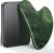 Gua Sha Facial Tools, Natural Jade Stone Guasha Tool for Face Acupuncture Therapy Trigger Point Treatment, Gua Sha Scraping Massage Tool (Green)